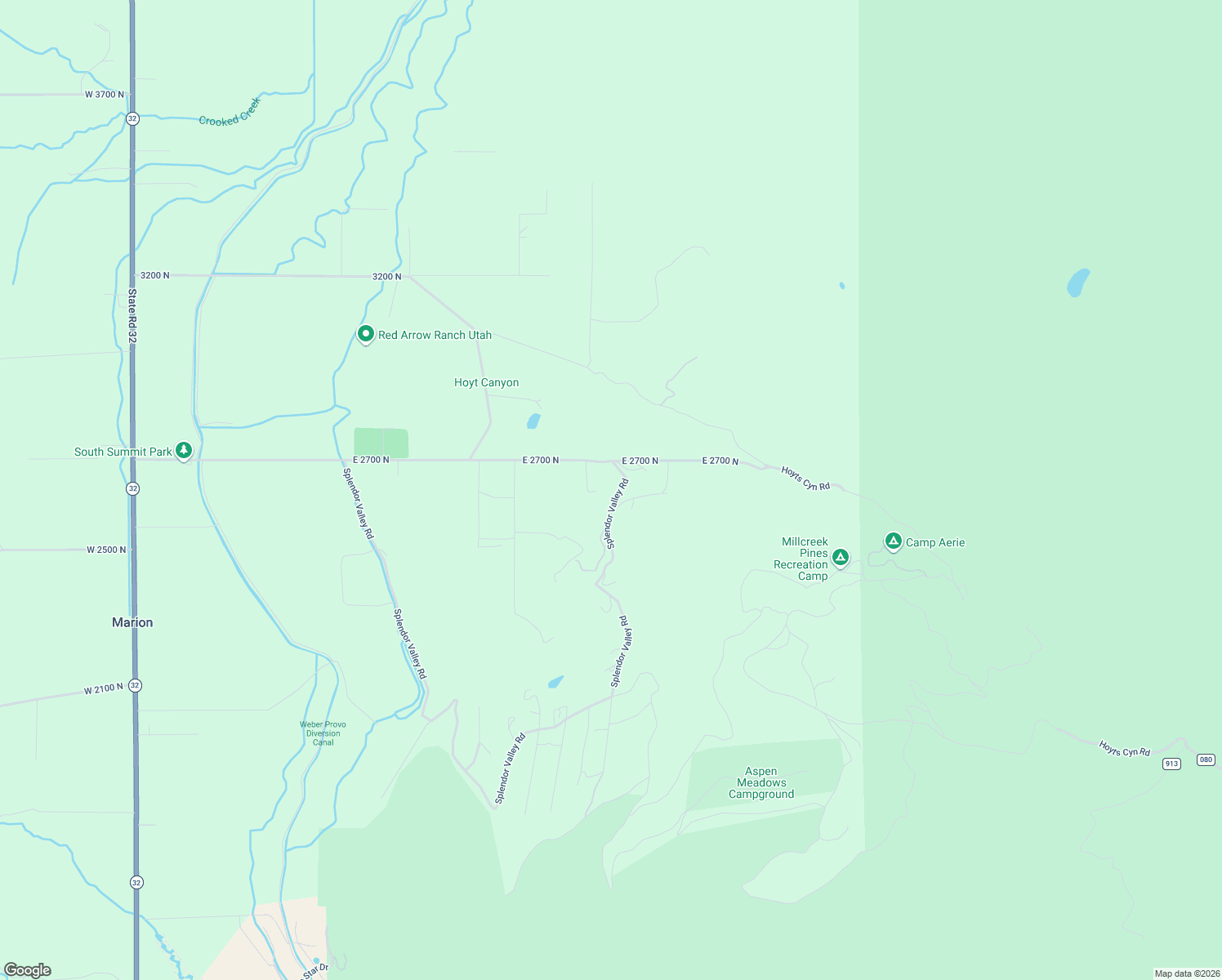 map of restaurants, bars, coffee shops, grocery stores, and more near 1248 East 2700 North in Kamas