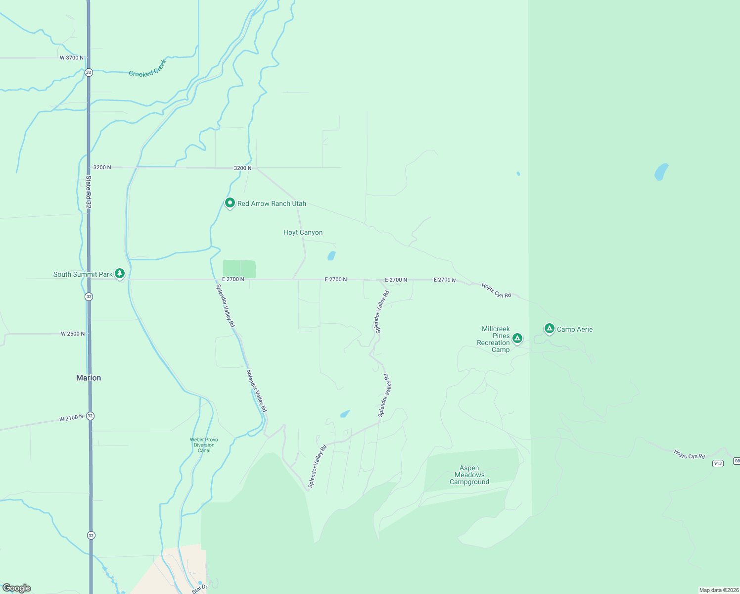 map of restaurants, bars, coffee shops, grocery stores, and more near 1248 East 2700 North in Kamas