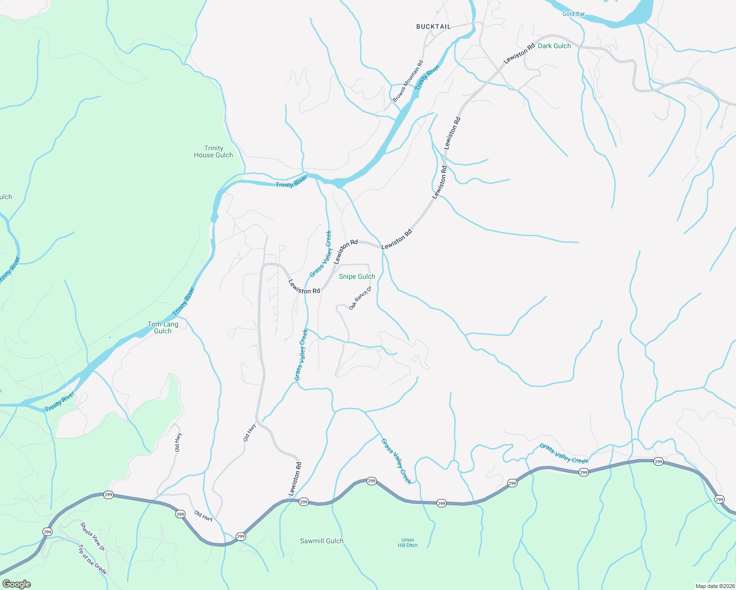 map of restaurants, bars, coffee shops, grocery stores, and more near Oak Ranch Drive in Lewiston