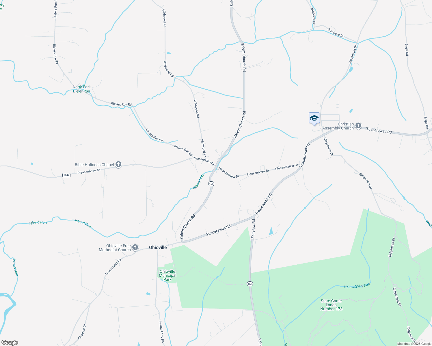 map of restaurants, bars, coffee shops, grocery stores, and more near 161 Pleasantview Drive in Midland