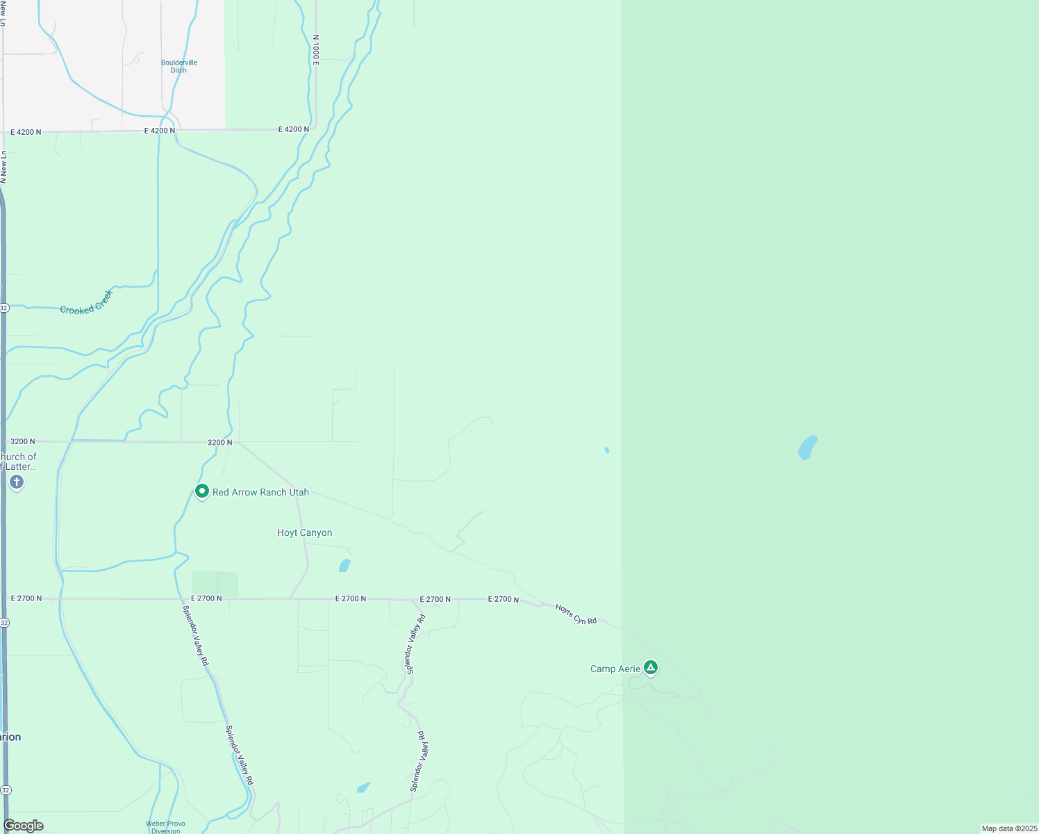 map of restaurants, bars, coffee shops, grocery stores, and more near 3090 Rocky Road in Kamas
