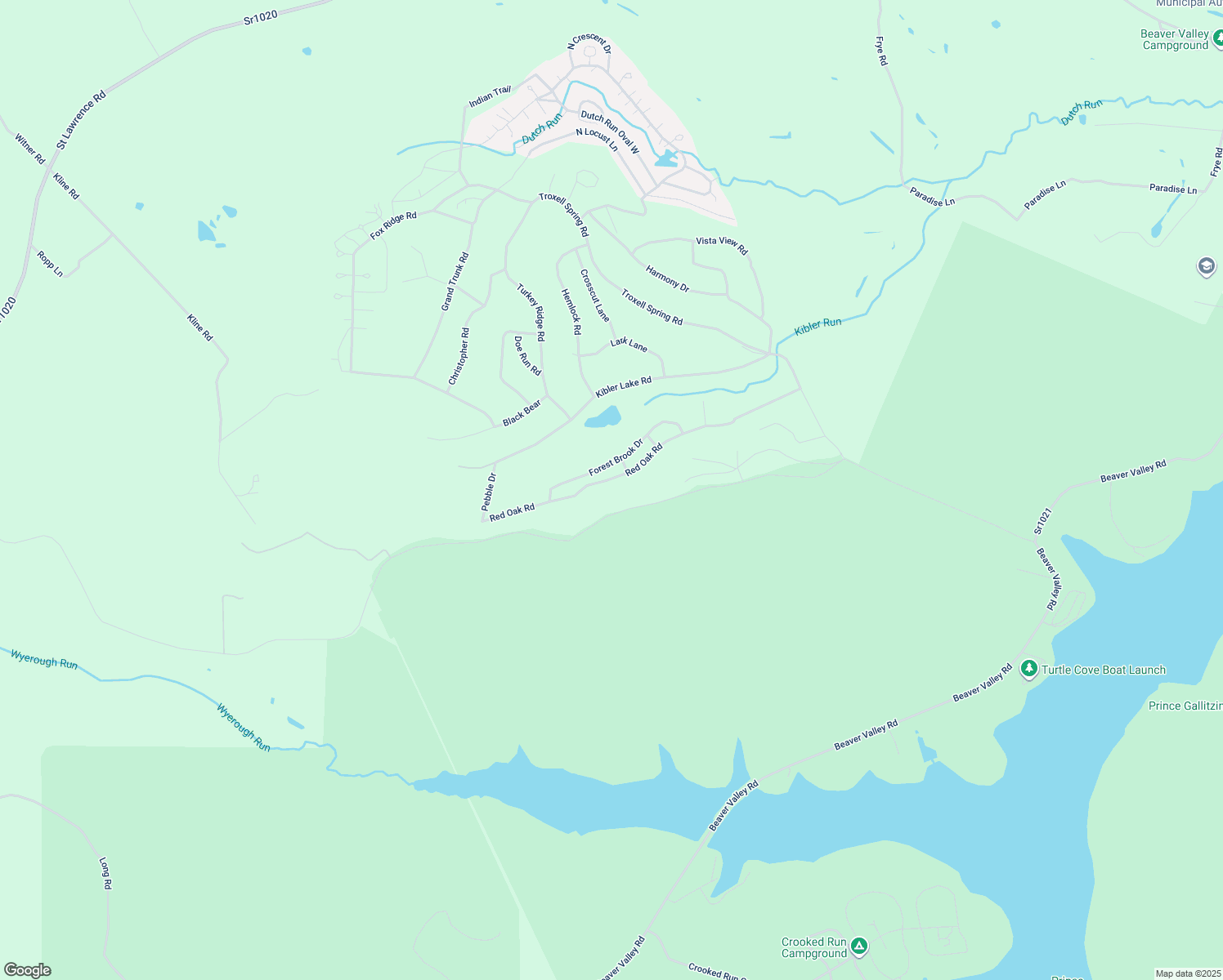 map of restaurants, bars, coffee shops, grocery stores, and more near 1000-1294 Swartz Road in Flinton
