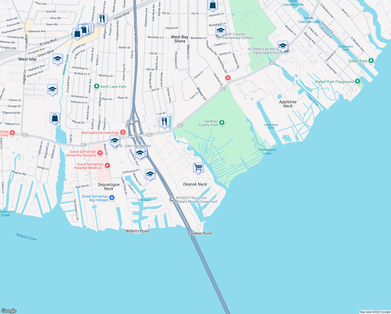 23 True Harbour Way, West Islip NY Walk Score