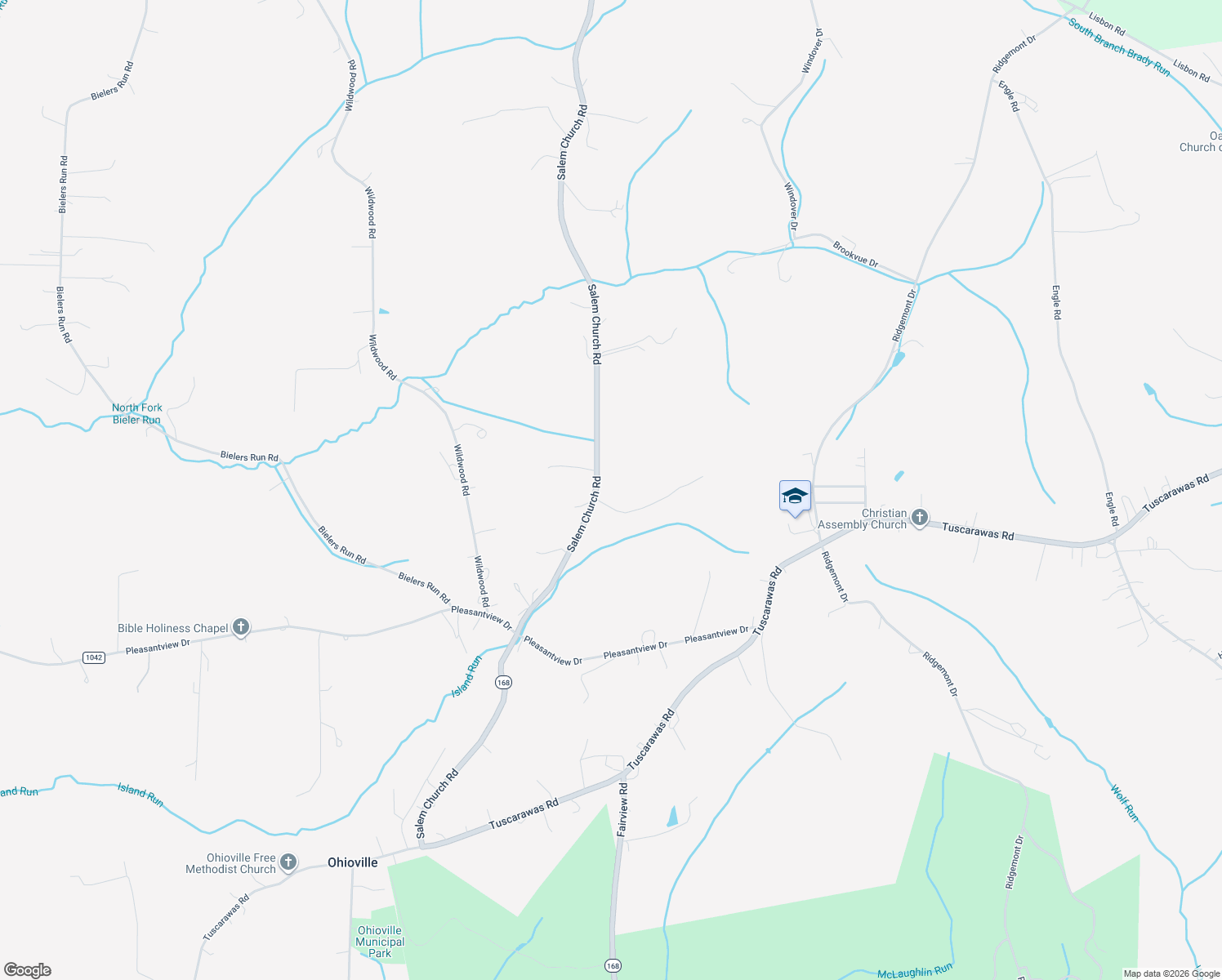 map of restaurants, bars, coffee shops, grocery stores, and more near 192 Salem Church Road in Midland