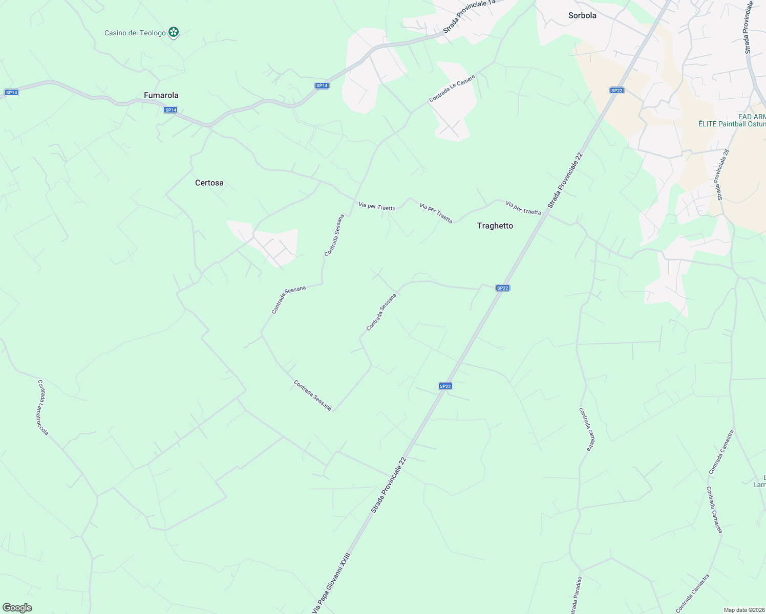 map of restaurants, bars, coffee shops, grocery stores, and more near Unnamed Road in Brindisi