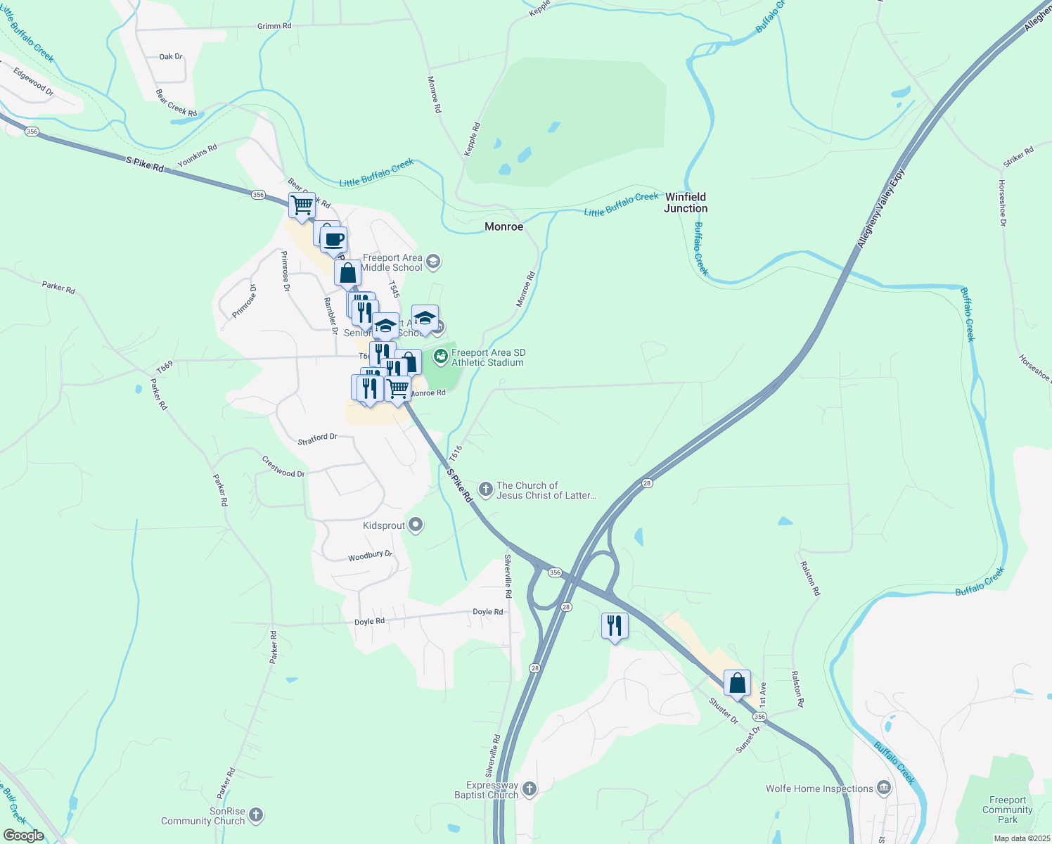 228 Harbison Road, Sarver PA Walk Score