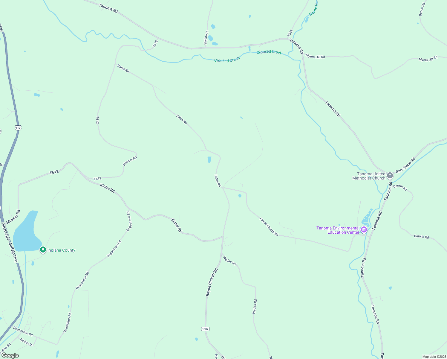 map of restaurants, bars, coffee shops, grocery stores, and more near 25 Snyder Drive in Indiana