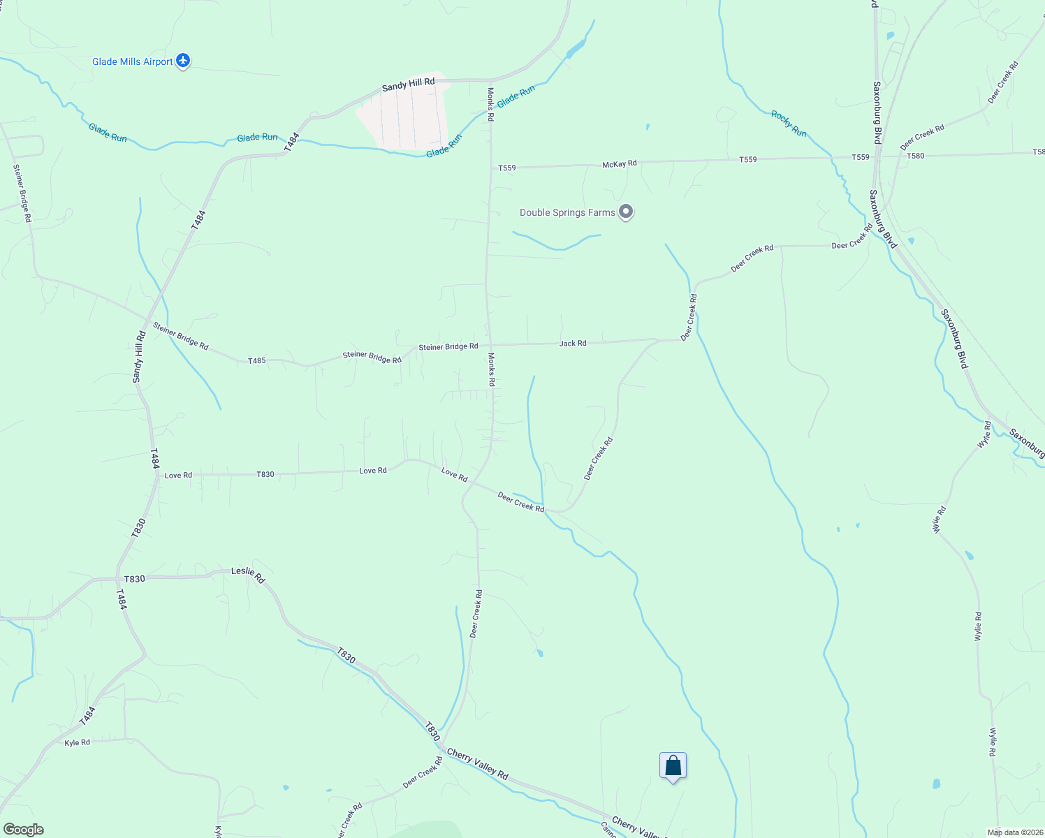 map of restaurants, bars, coffee shops, grocery stores, and more near 225B Monks Road in Valencia