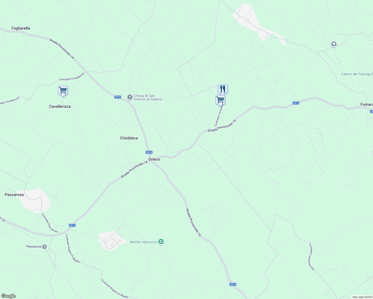 map of restaurants, bars, coffee shops, grocery stores, and more near in Provincia di Brindisi