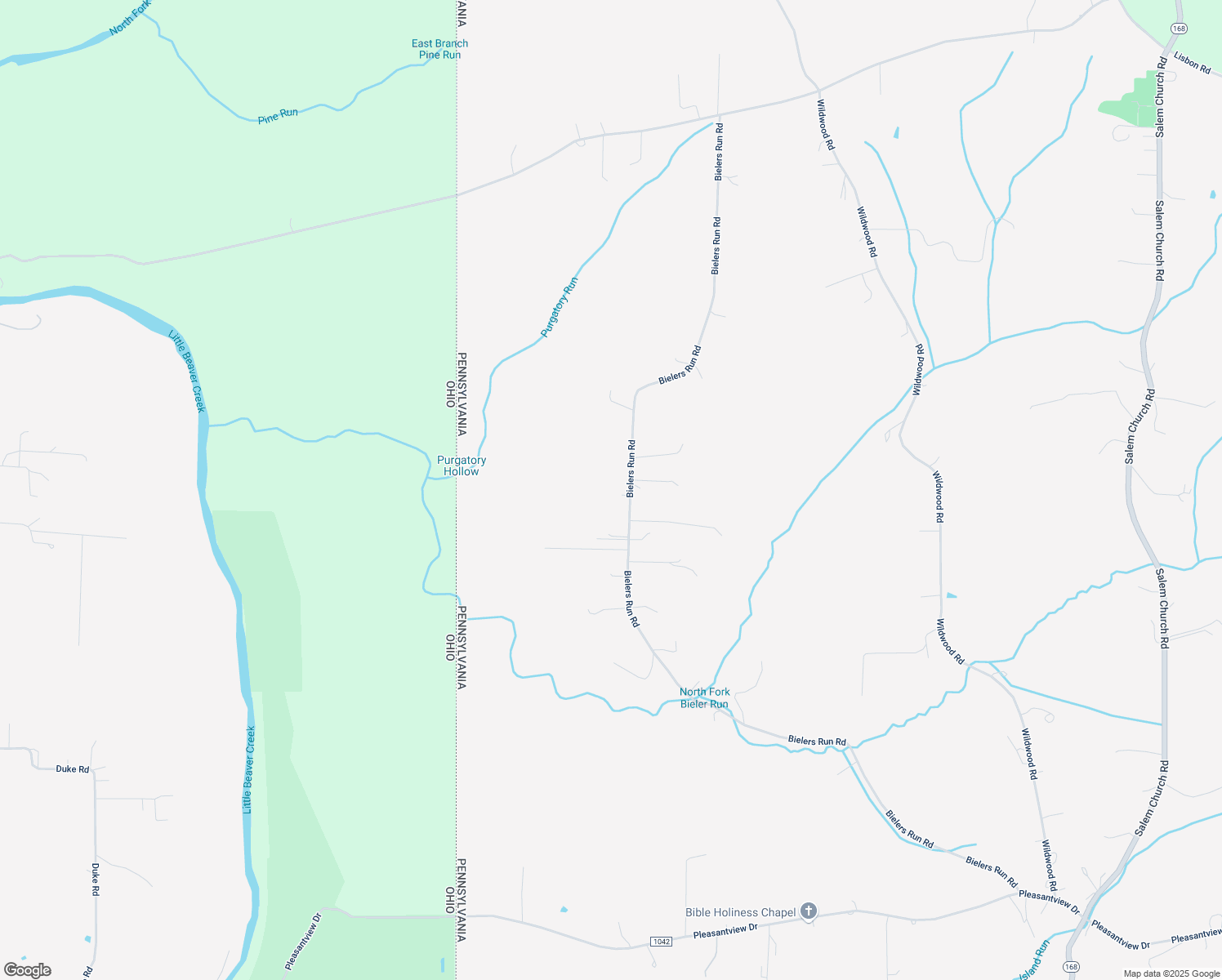 map of restaurants, bars, coffee shops, grocery stores, and more near 243 Bielers Run Rd in Midland
