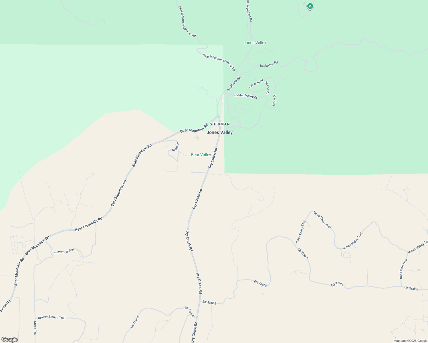 map of restaurants, bars, coffee shops, grocery stores, and more near 14464 Argonaut Trail in Redding