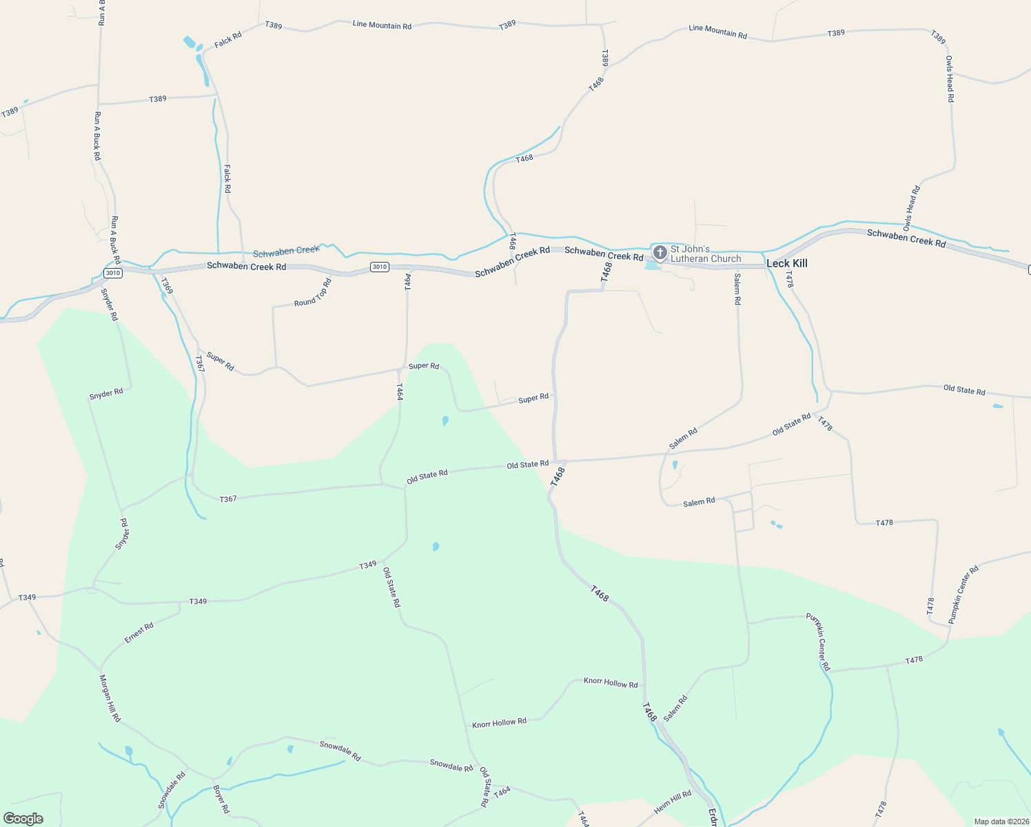 map of restaurants, bars, coffee shops, grocery stores, and more near 696 Super Drive in Dornsife