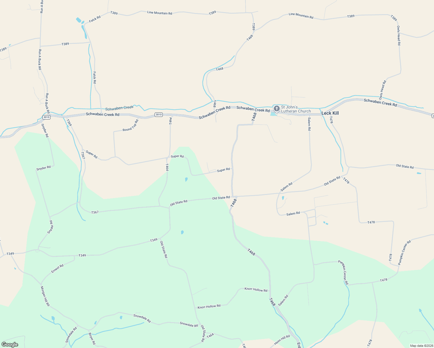 map of restaurants, bars, coffee shops, grocery stores, and more near 696 Super Drive in Dornsife