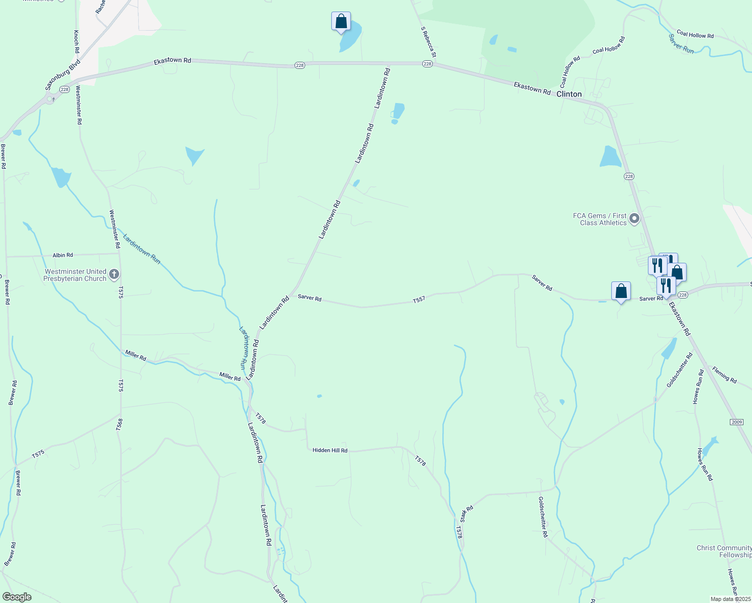 159 Sarver Road, Sarver PA Walk Score