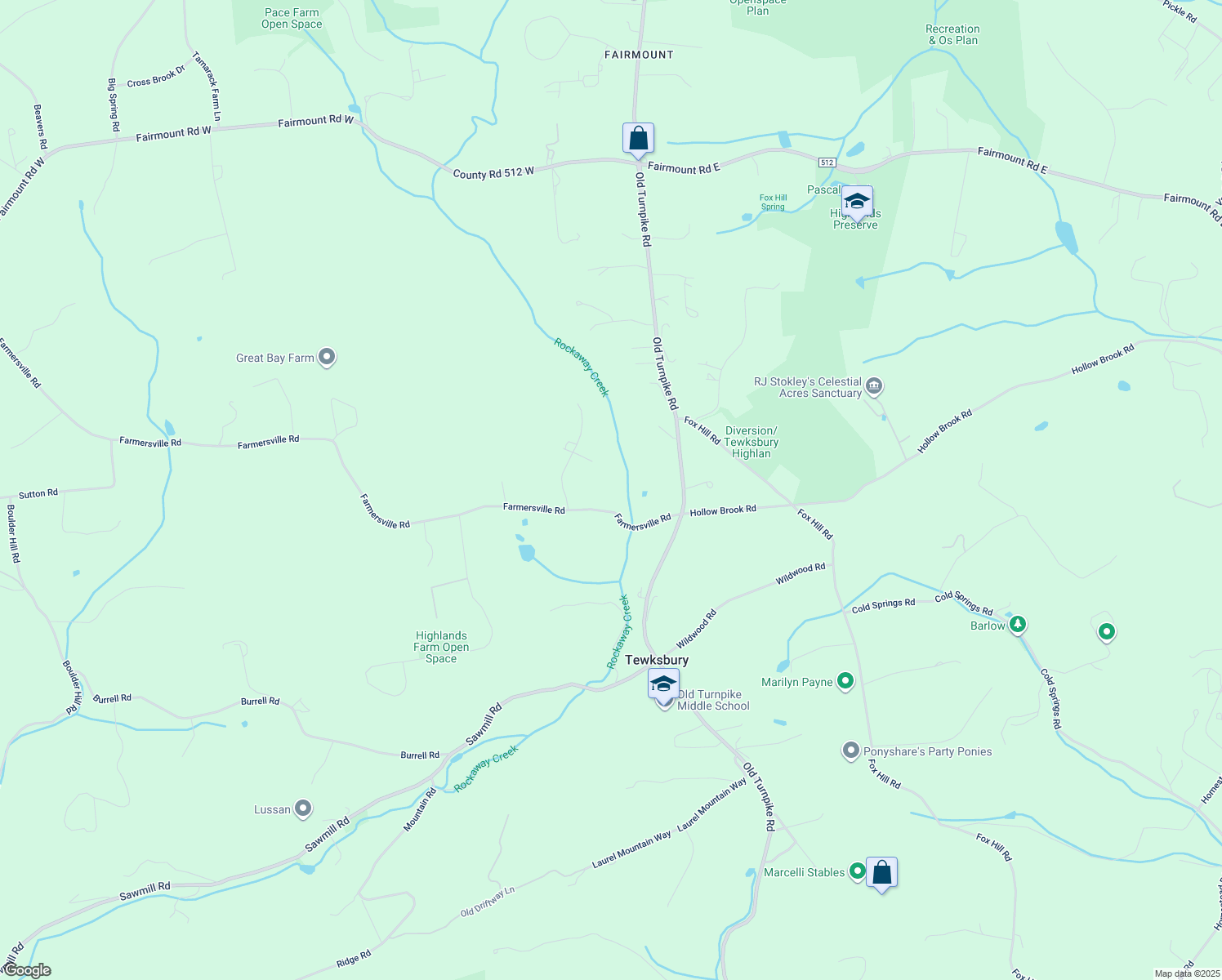 110 Farmersville Road, Califon NJ Walk Score