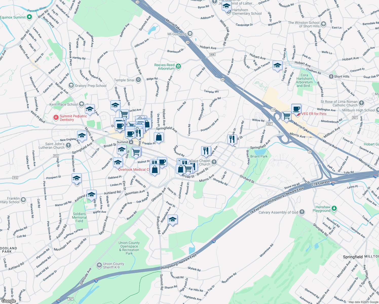60 Edgewood Road, Summit NJ Walk Score