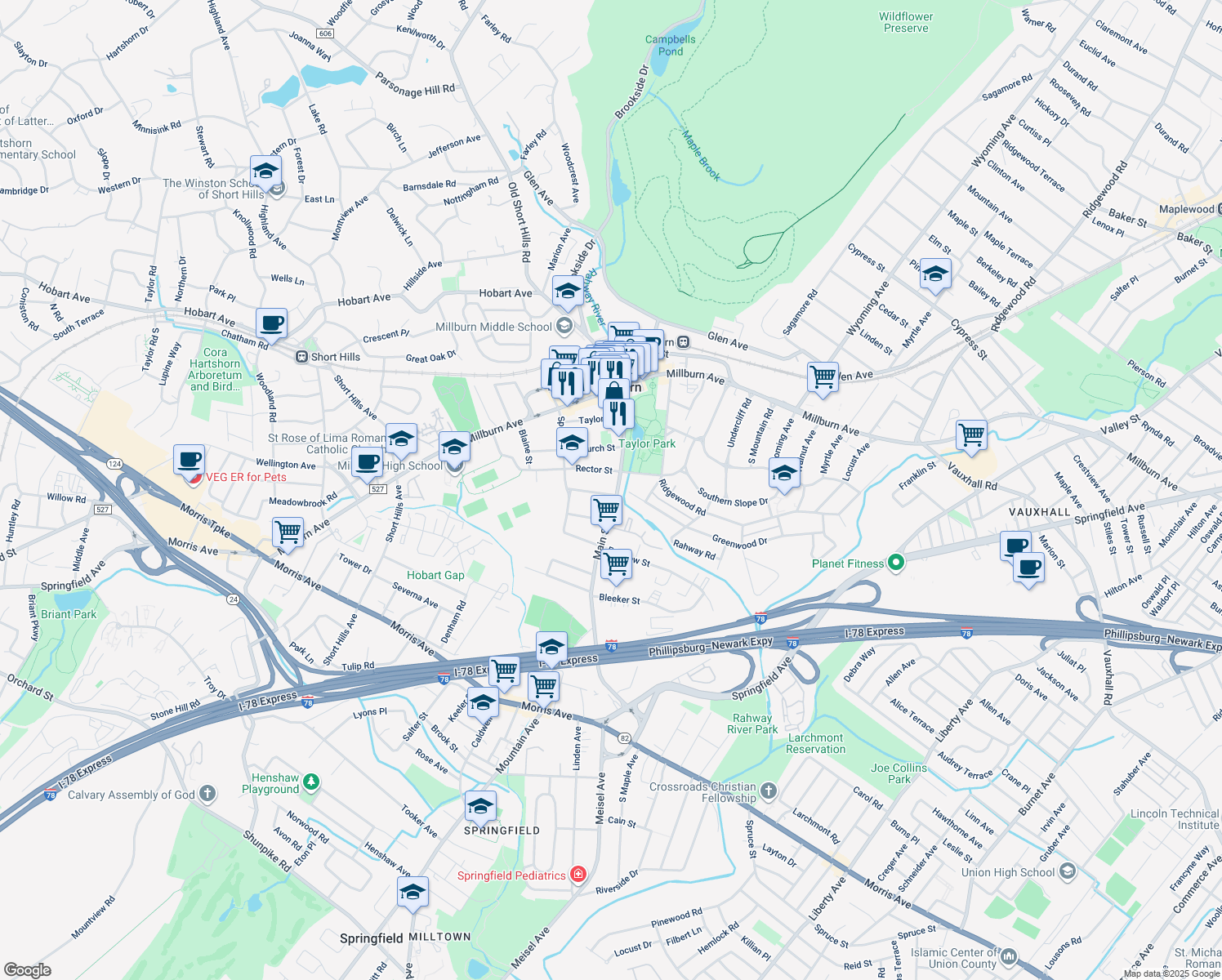 163 Main Street, Millburn NJ Walk Score