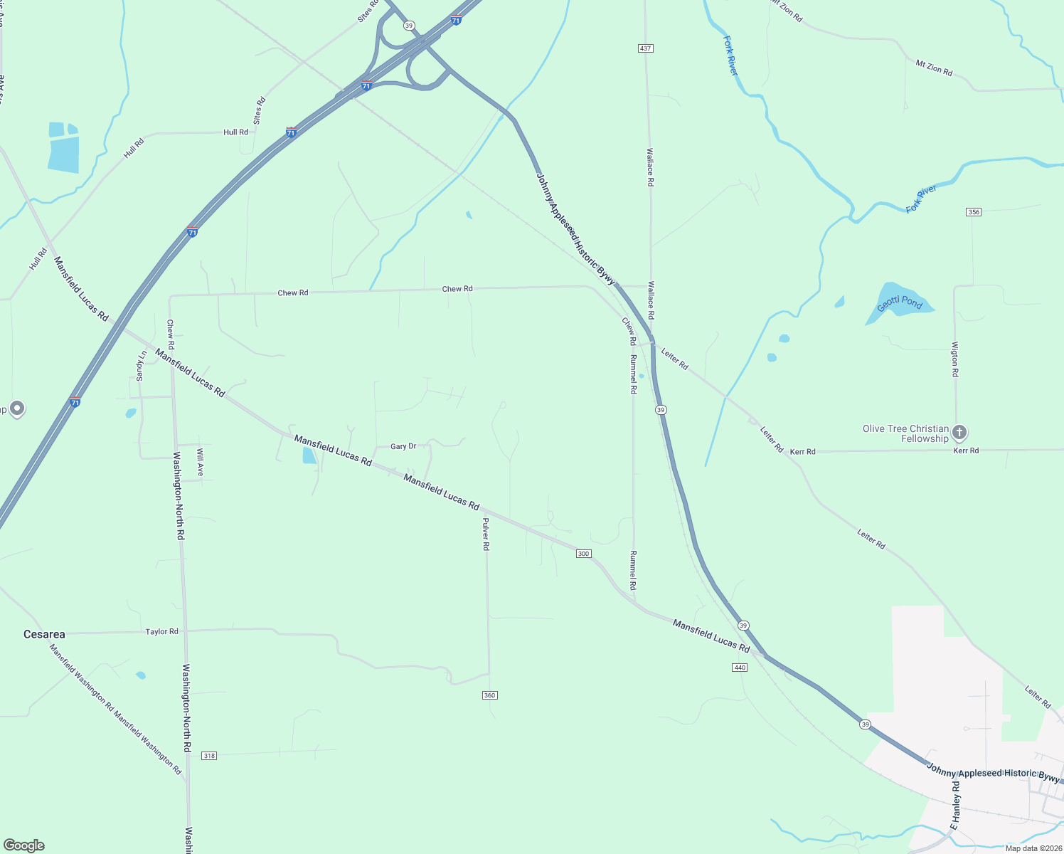map of restaurants, bars, coffee shops, grocery stores, and more near in Mansfield
