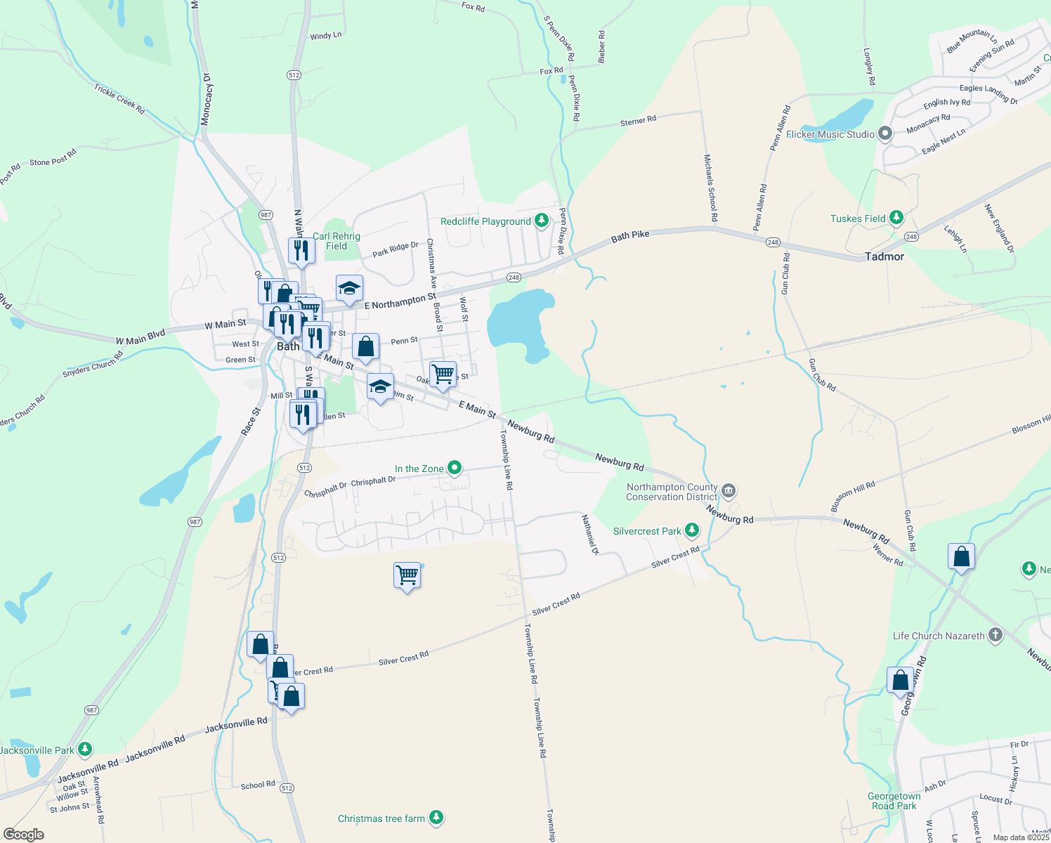 3320 Newburg Road, Nazareth PA Walk Score