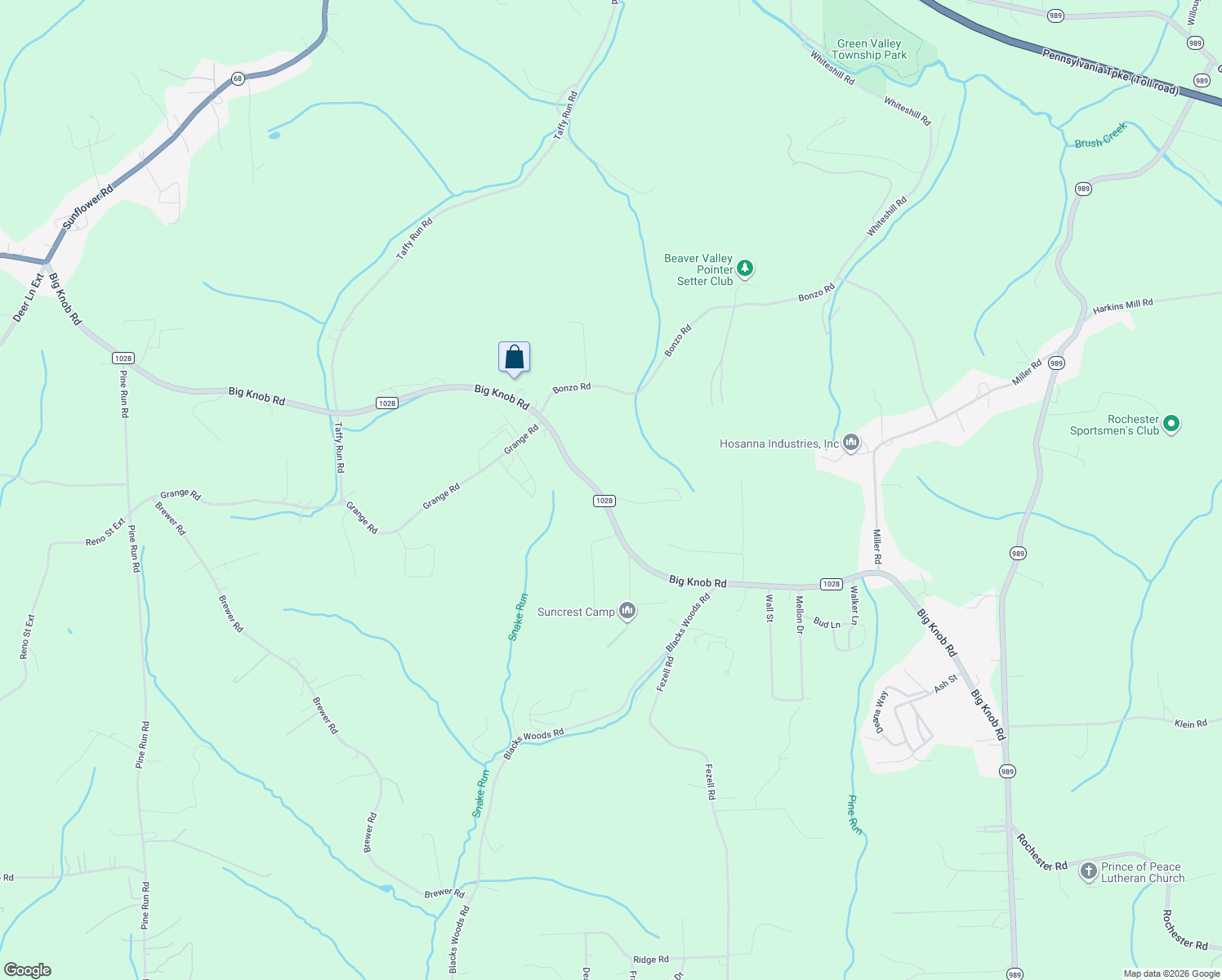 map of restaurants, bars, coffee shops, grocery stores, and more near 27 Shorty Lane in Rochester