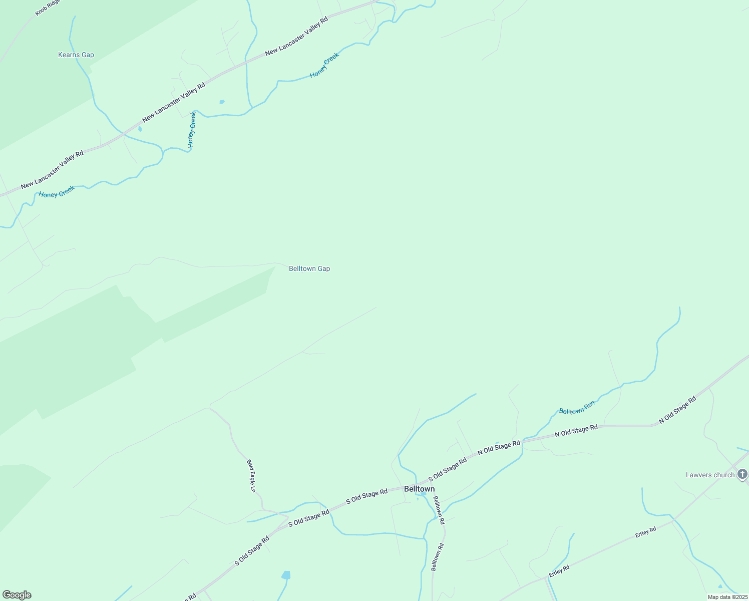 map of restaurants, bars, coffee shops, grocery stores, and more near 441 Upper Bald Eagle Lane in McClure