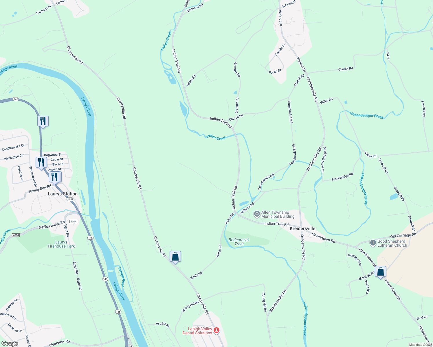 map of restaurants, bars, coffee shops, grocery stores, and more near 334 Stagecoach Road in Northampton