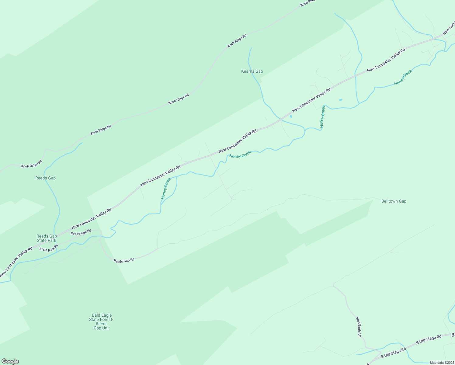 map of restaurants, bars, coffee shops, grocery stores, and more near 135 Bonanza Way in Milroy