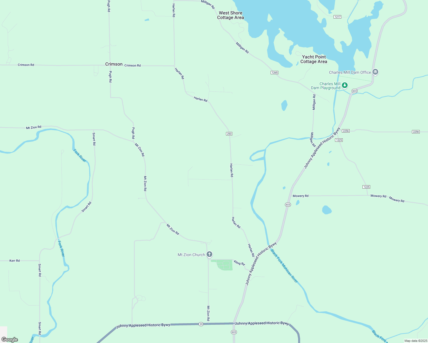 map of restaurants, bars, coffee shops, grocery stores, and more near 3551 Sylvan Dr in Lucas