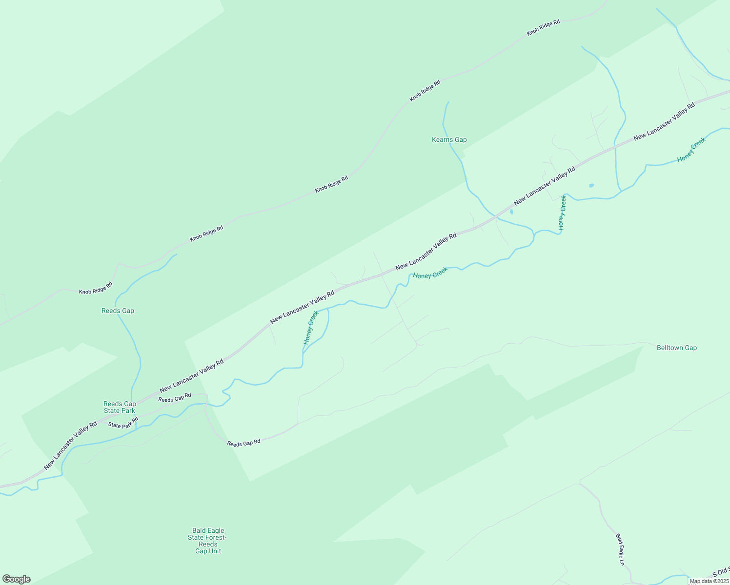 map of restaurants, bars, coffee shops, grocery stores, and more near 24 Bonanza Way in Milroy