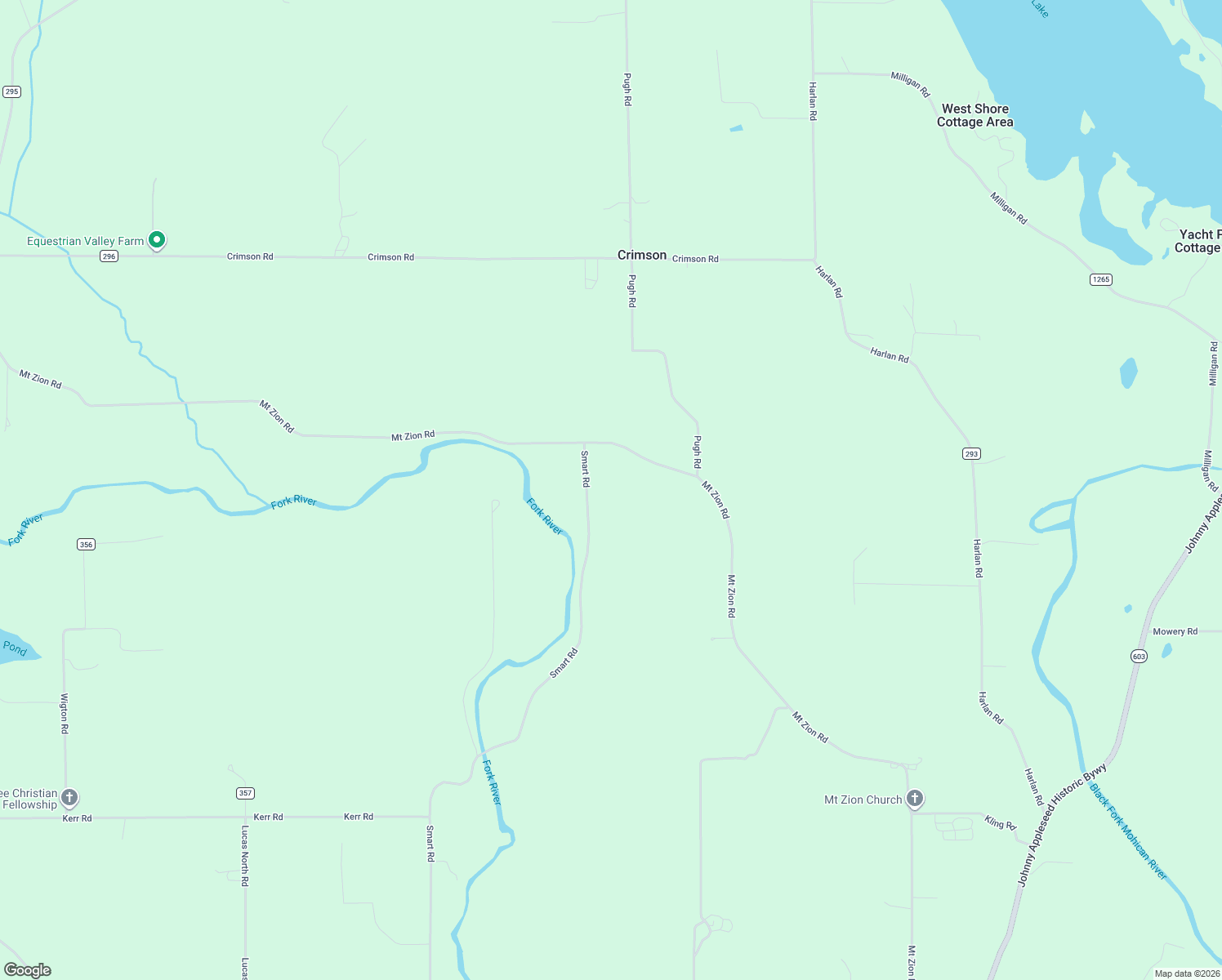 map of restaurants, bars, coffee shops, grocery stores, and more near 1029 Smart Road in Lucas