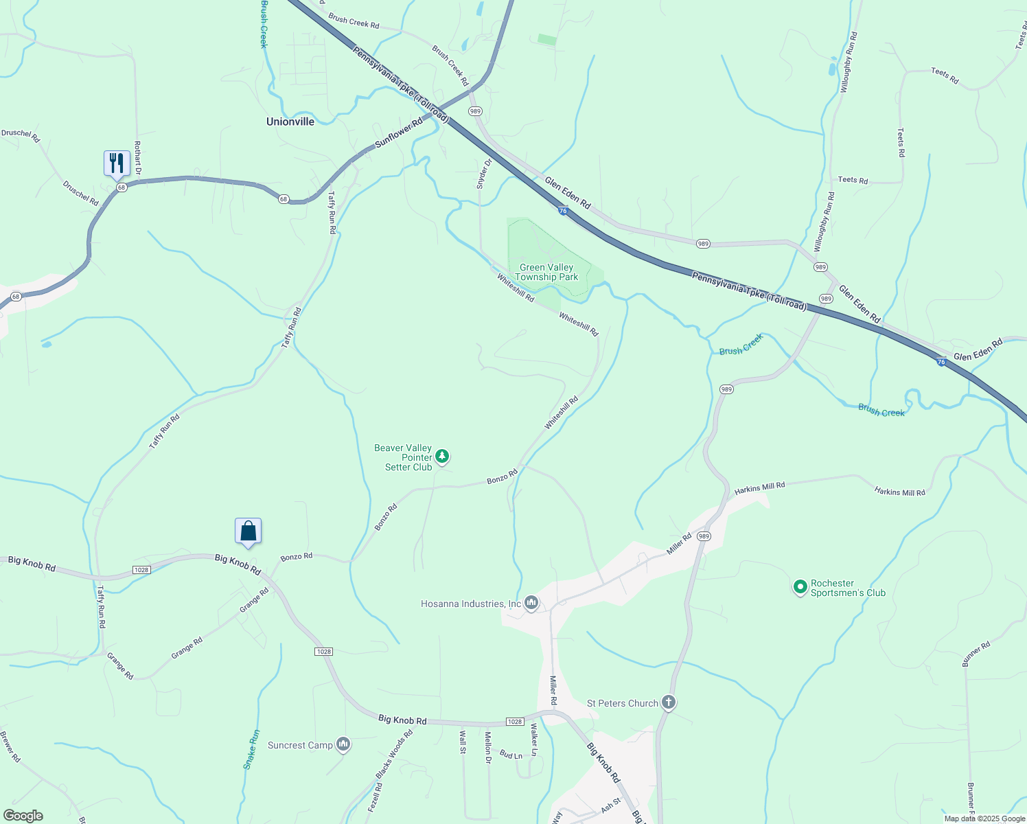 map of restaurants, bars, coffee shops, grocery stores, and more near in Rochester