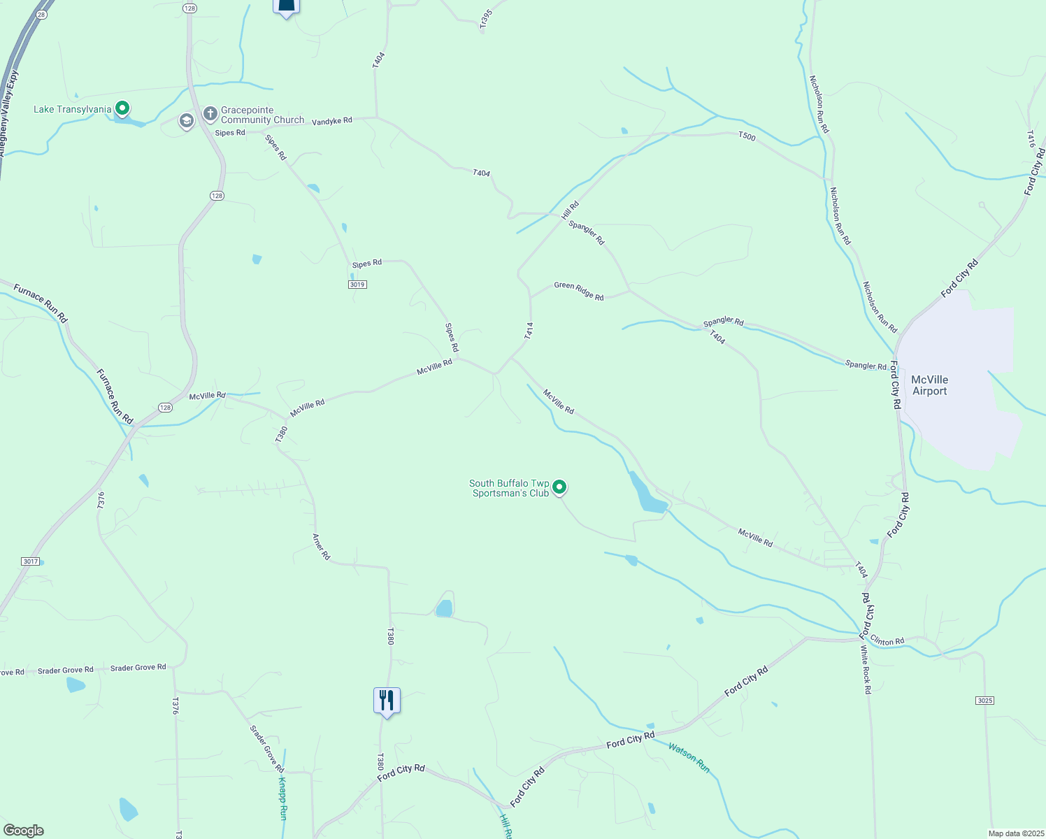 map of restaurants, bars, coffee shops, grocery stores, and more near 137 Waldenville Lane in Freeport