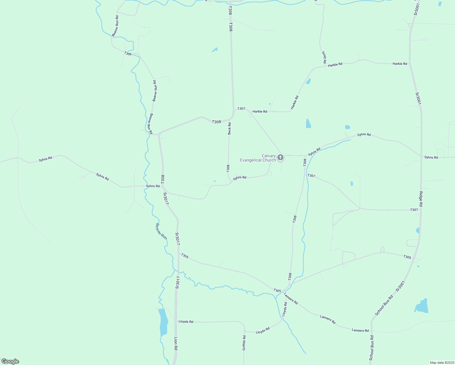 map of restaurants, bars, coffee shops, grocery stores, and more near 2431 Sylvis Road in Cherry Tree