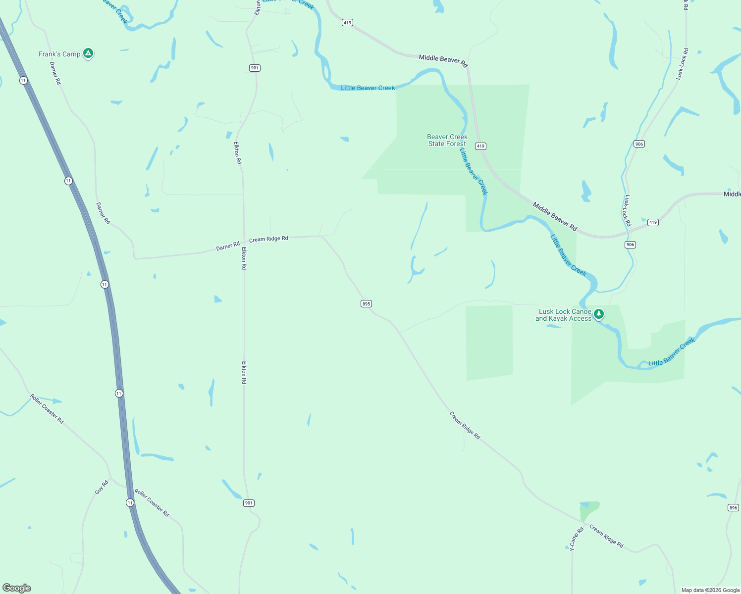 map of restaurants, bars, coffee shops, grocery stores, and more near 43825 Cream Ridge Road in Lisbon