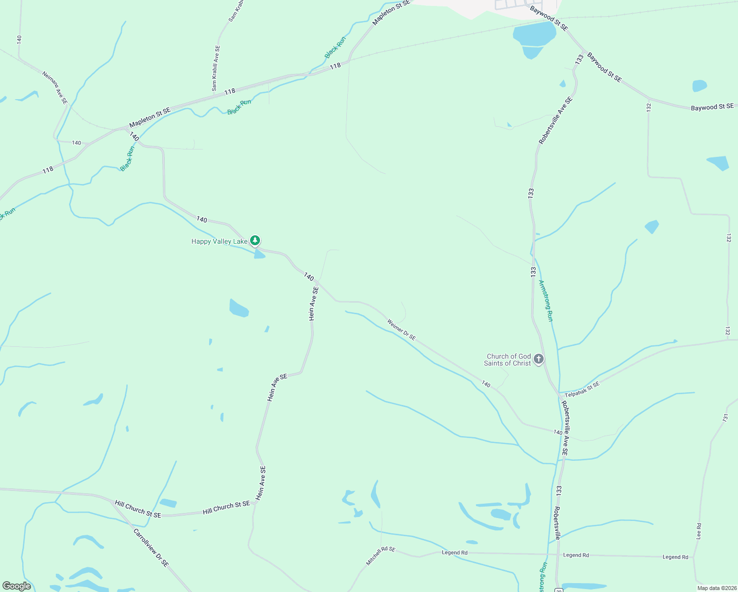 map of restaurants, bars, coffee shops, grocery stores, and more near 10675 Weimer Drive Southeast in East Canton