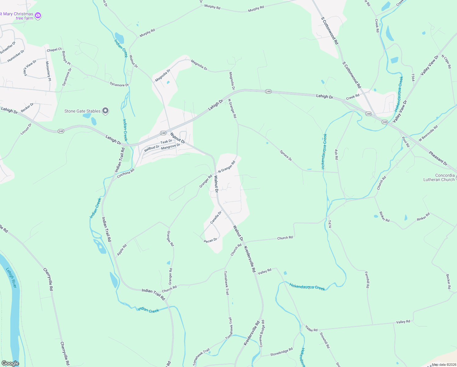 map of restaurants, bars, coffee shops, grocery stores, and more near 334 Walnut Dr in Northampton