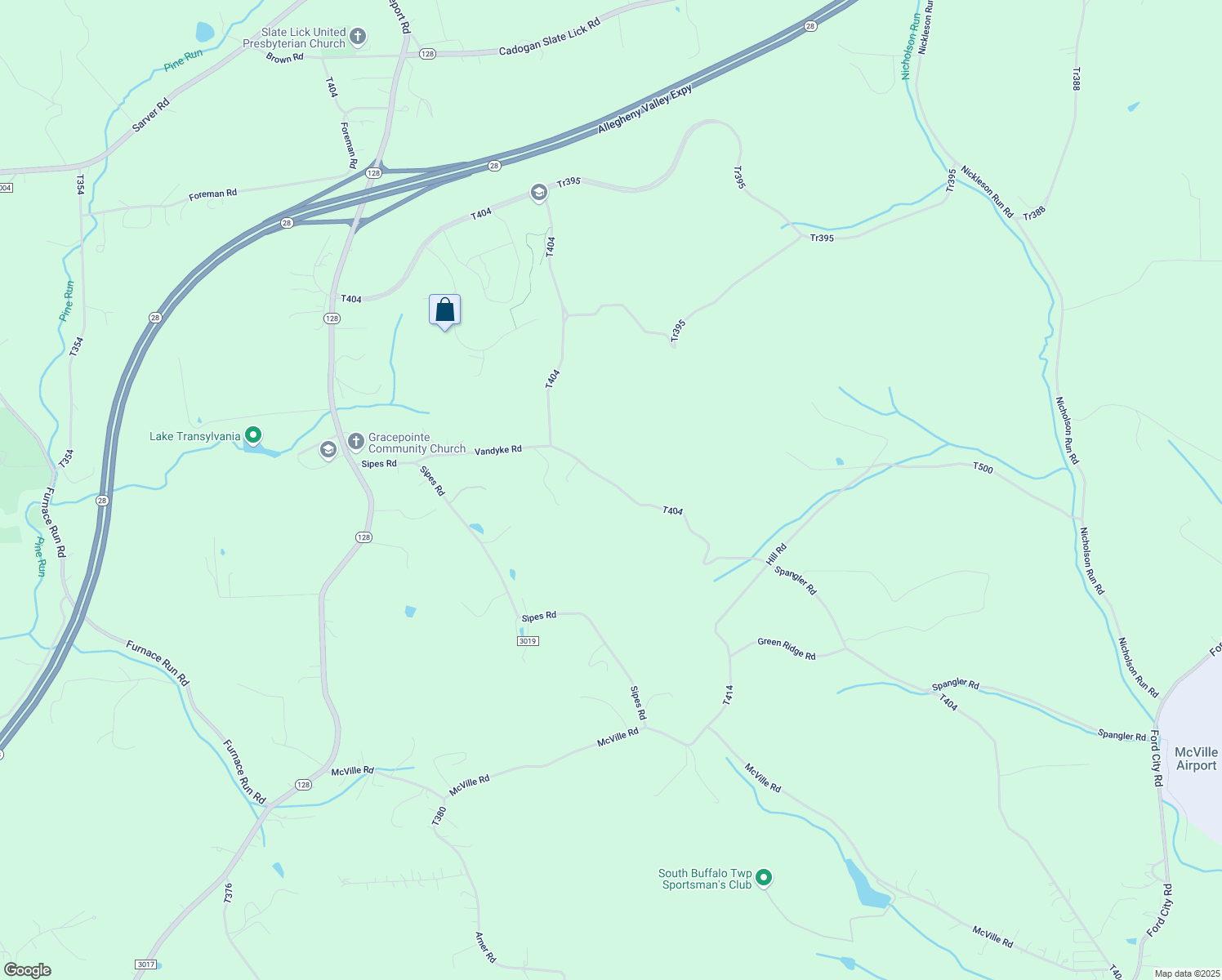 map of restaurants, bars, coffee shops, grocery stores, and more near 246 Boyd Road in Freeport