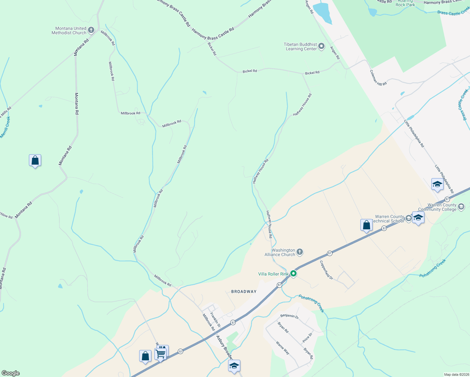 map of restaurants, bars, coffee shops, grocery stores, and more near 101 Halfway House Road in Washington