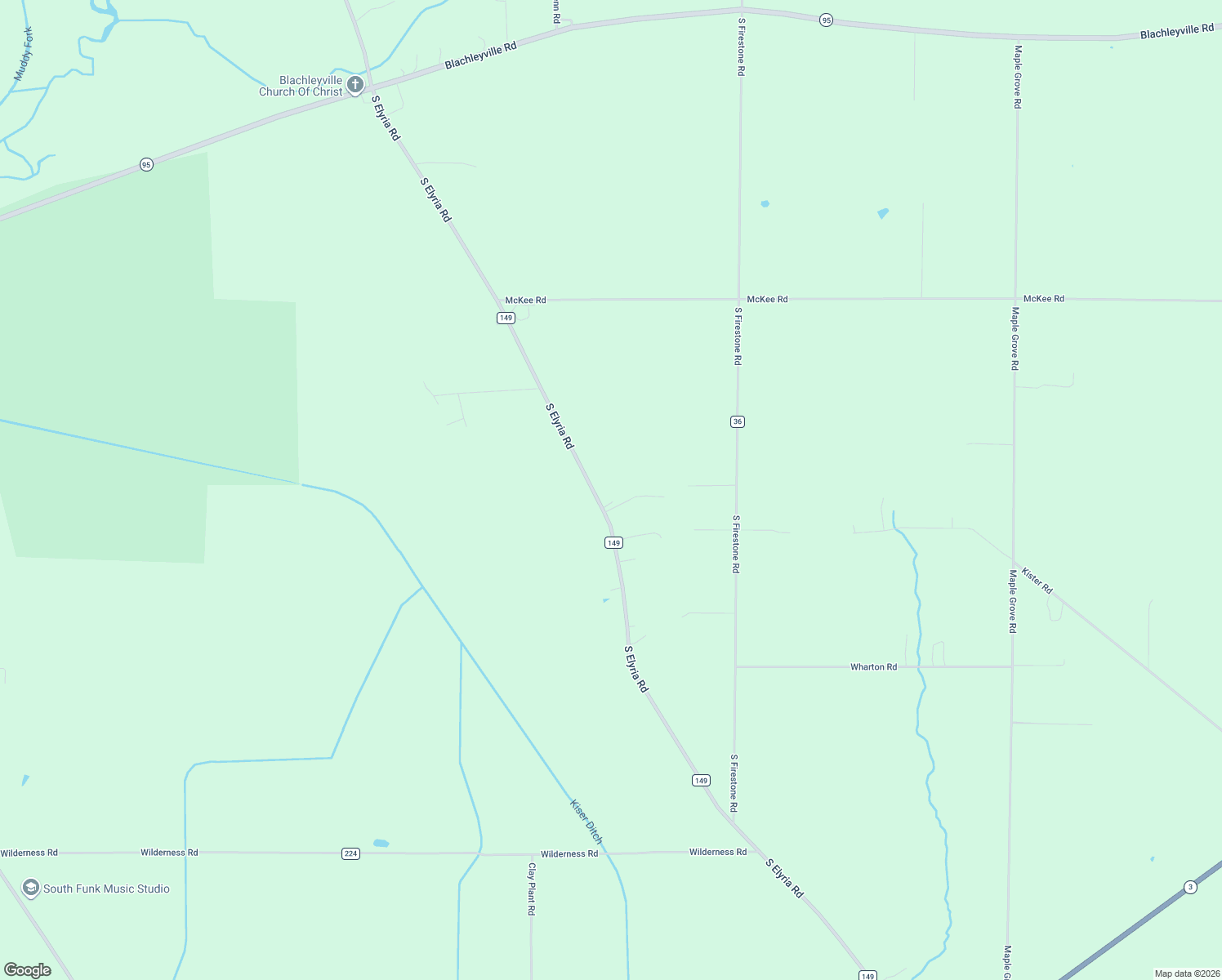 map of restaurants, bars, coffee shops, grocery stores, and more near 4220 S Elyria Rd in Shreve