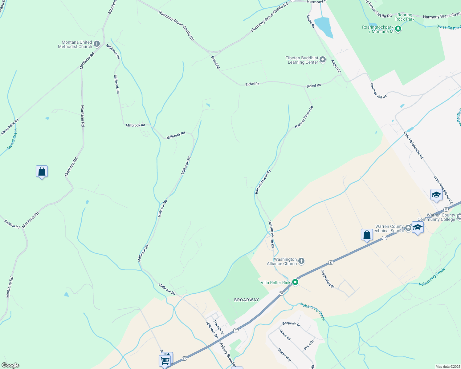 map of restaurants, bars, coffee shops, grocery stores, and more near 101 Halfway House Road in Washington