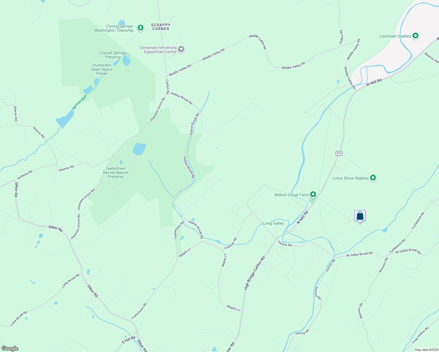 map of restaurants, bars, coffee shops, grocery stores, and more near 911 Ravine Road in Califon