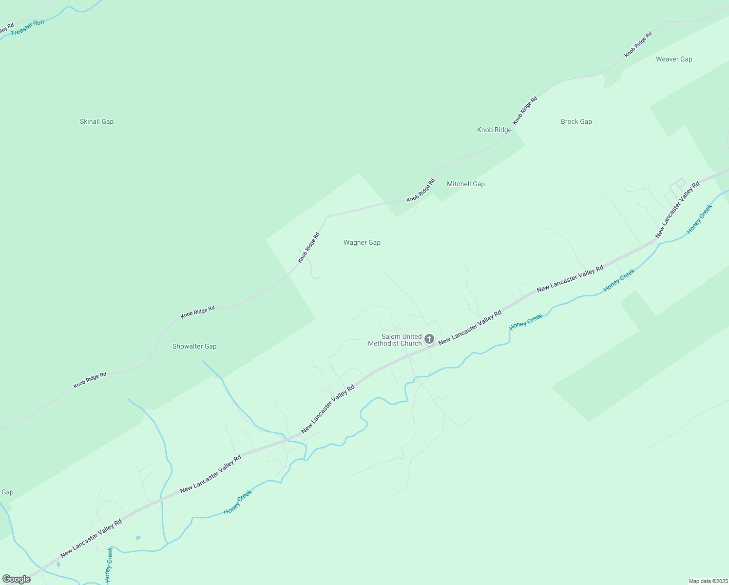 map of restaurants, bars, coffee shops, grocery stores, and more near 155 Twilight Way in Milroy