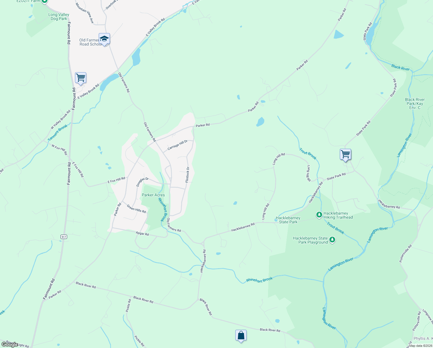 map of restaurants, bars, coffee shops, grocery stores, and more near 9 Krista Ct in Washington Township