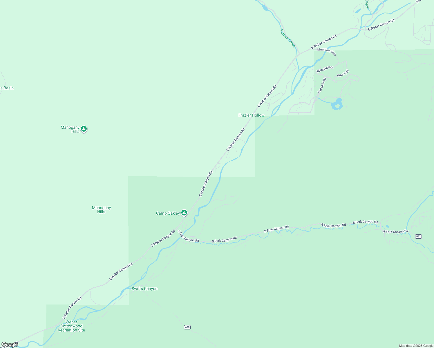 map of restaurants, bars, coffee shops, grocery stores, and more near 3402 East Weber Canyon Road in Kamas