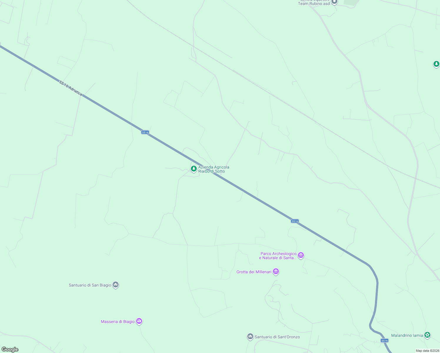 map of restaurants, bars, coffee shops, grocery stores, and more near in Provincia di Brindisi