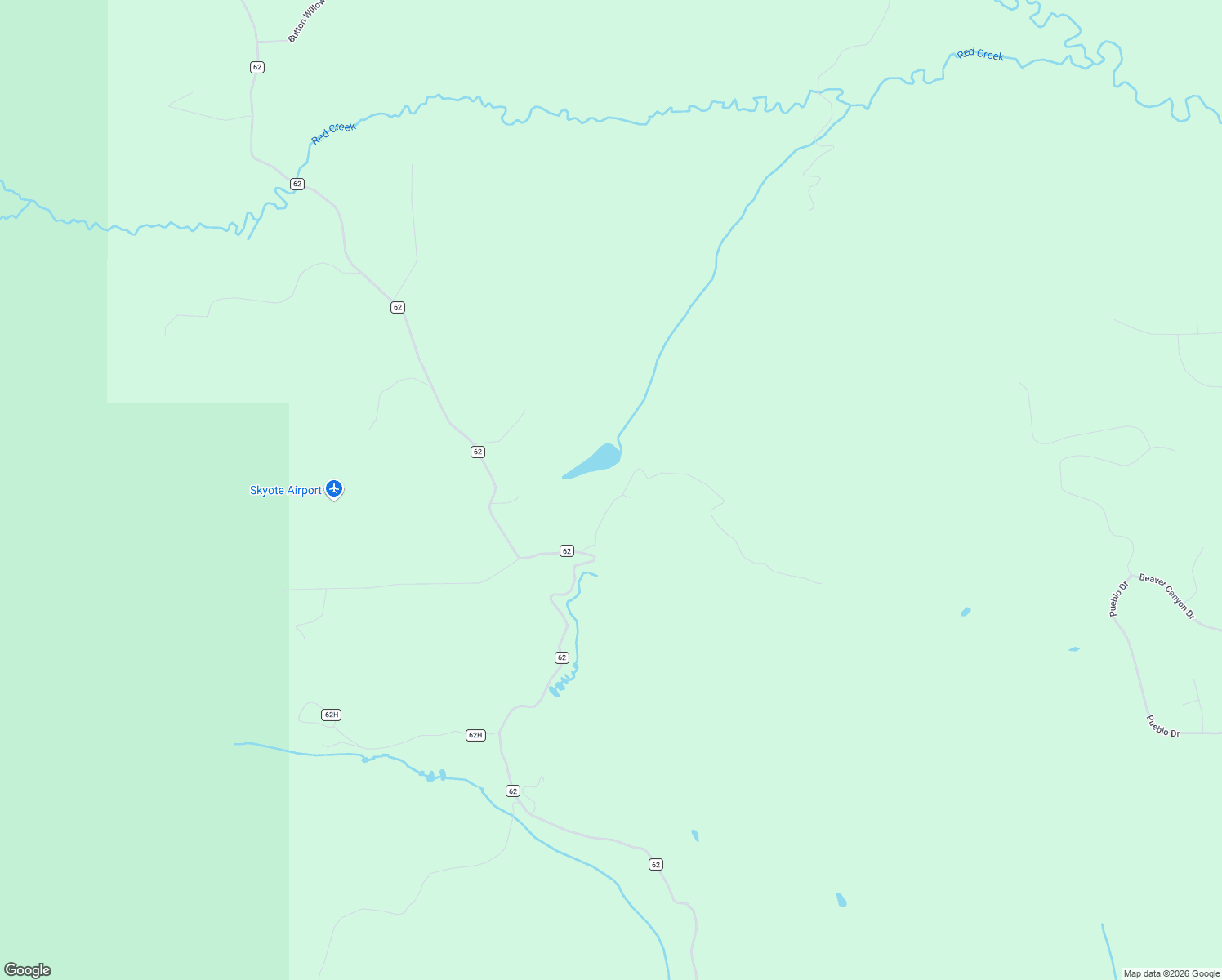 map of restaurants, bars, coffee shops, grocery stores, and more near 57490 County Road 62 in Clark