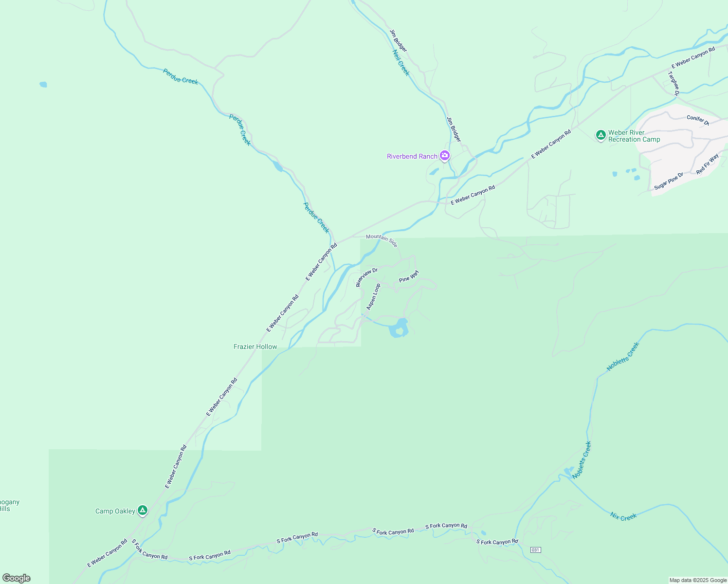 map of restaurants, bars, coffee shops, grocery stores, and more near Riverview Drive in Oakley