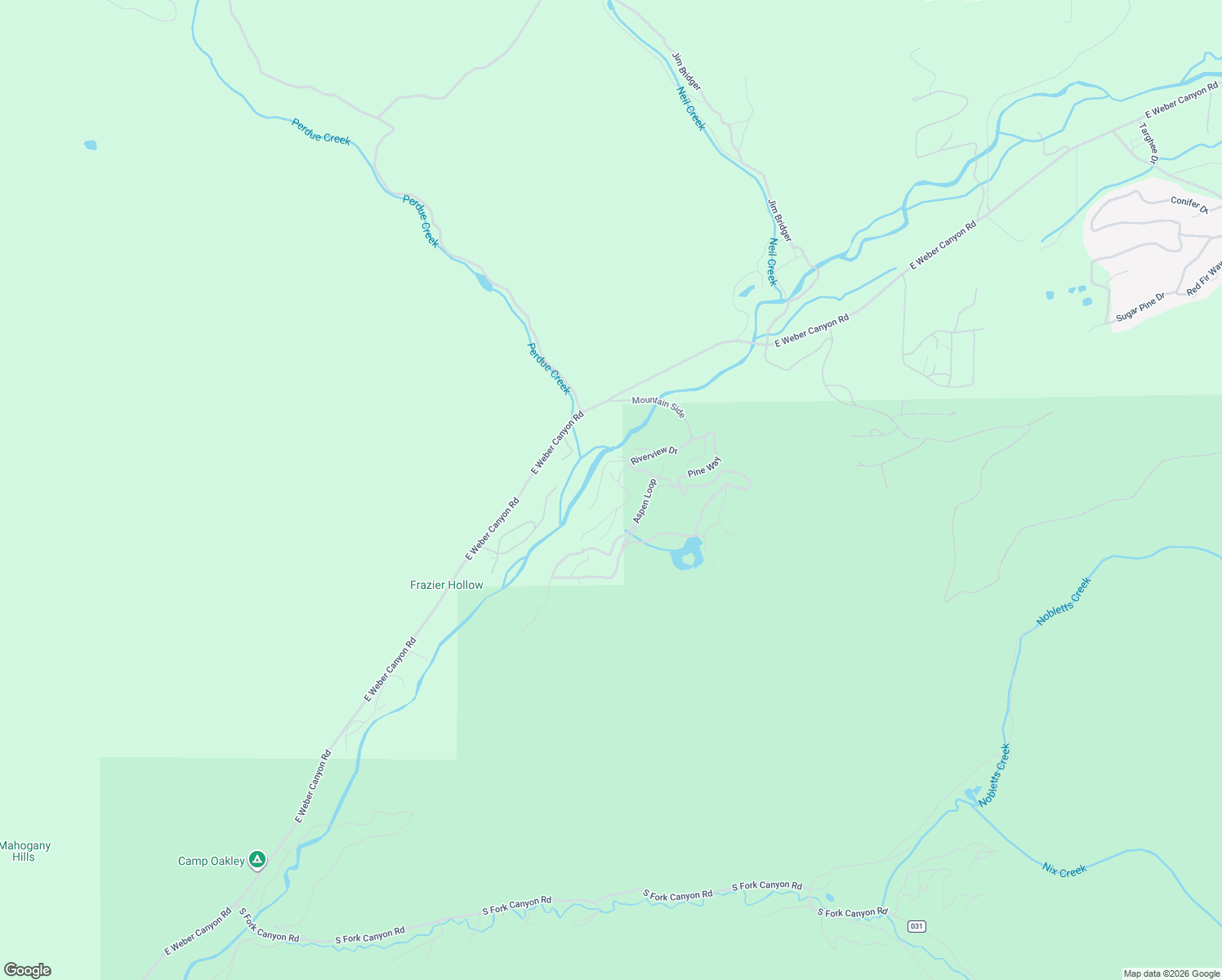 map of restaurants, bars, coffee shops, grocery stores, and more near 3515 Riverview Drive in Summit County