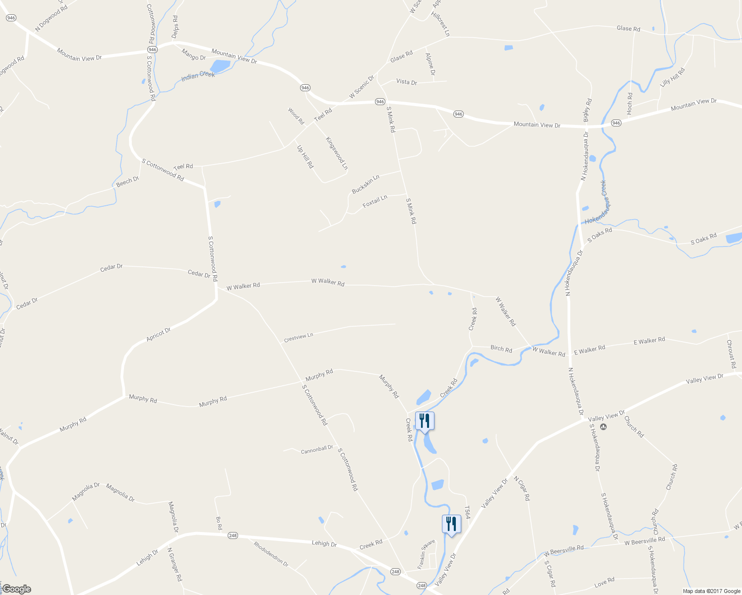 map of restaurants, bars, coffee shops, grocery stores, and more near 3367 West Walker Road in Bath