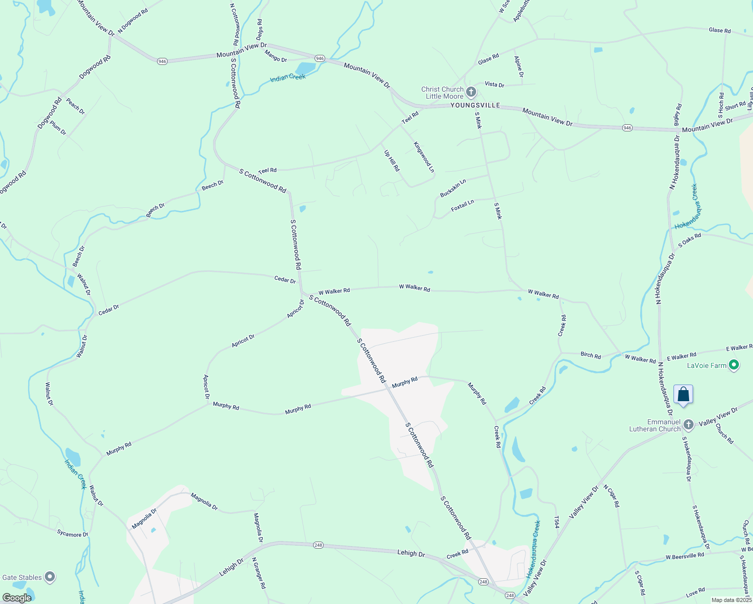 map of restaurants, bars, coffee shops, grocery stores, and more near 3421 W Walker Rd in Walnutport